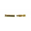 Goldkontakt 4mm 1 Buchse/1 Stecker